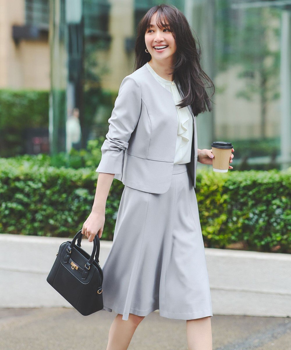 ANY SIS S 【洗える】ラッフルボウ ブラウス 