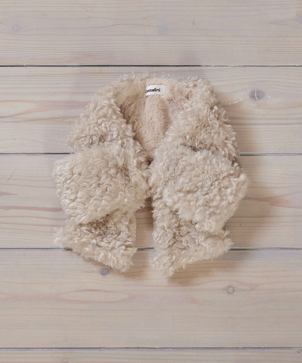 Tiaclasse リボン型ファーティペット 