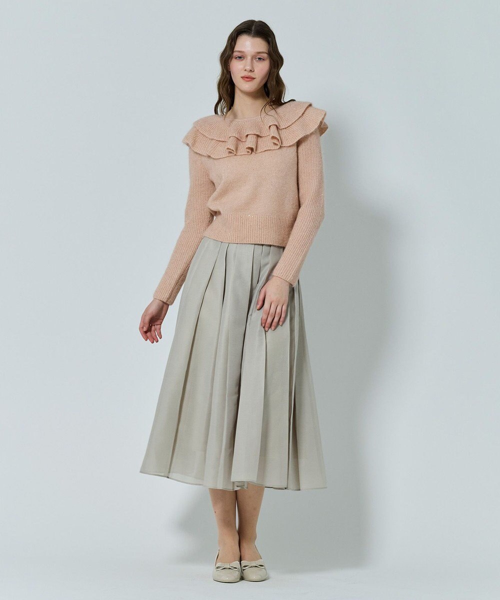 TOCCA 【百田夏菜子さん着用】ROMANTIC FLUTTER ニットプルオーバー 