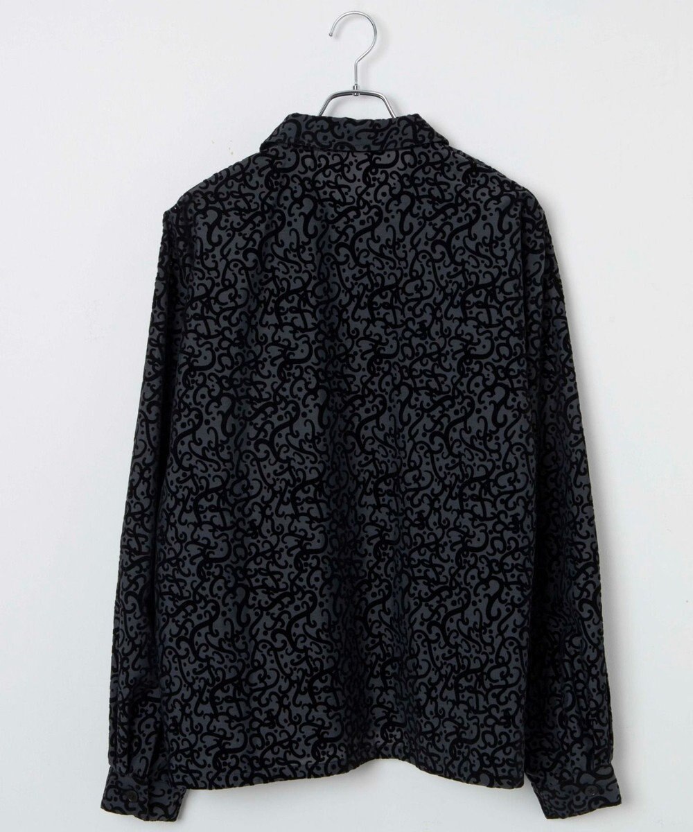 WEGO モールプリントシアーシャツ 