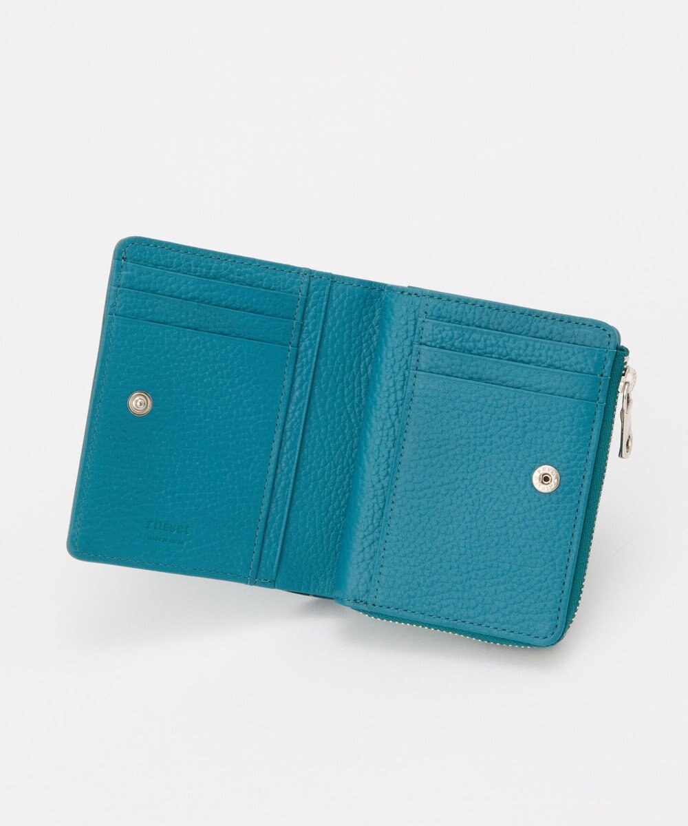 russet ＜お財布人気NO.1＞モノグラムプレートハーフウォレット(SO-376) 