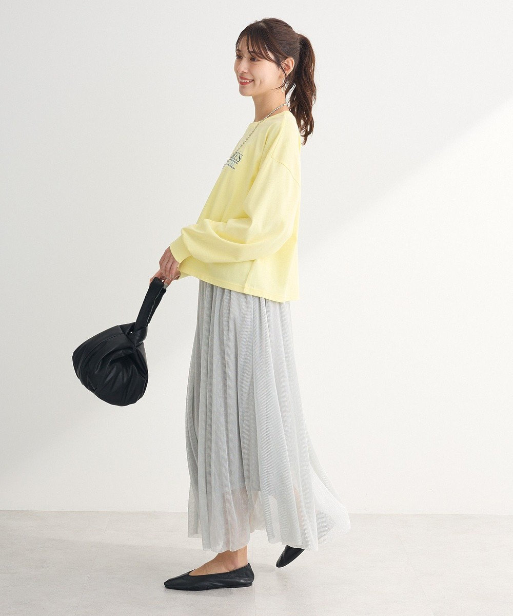 Green Parks 刺繍ロゴクロップドＴシャツ 