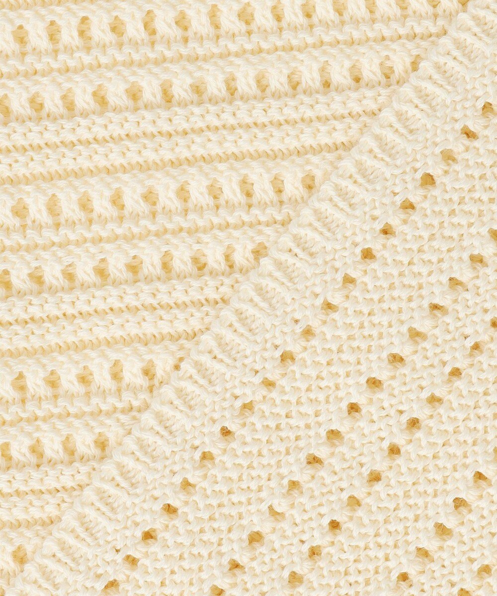 23区 【先行予約】コットンギマ ボートネック ニット 