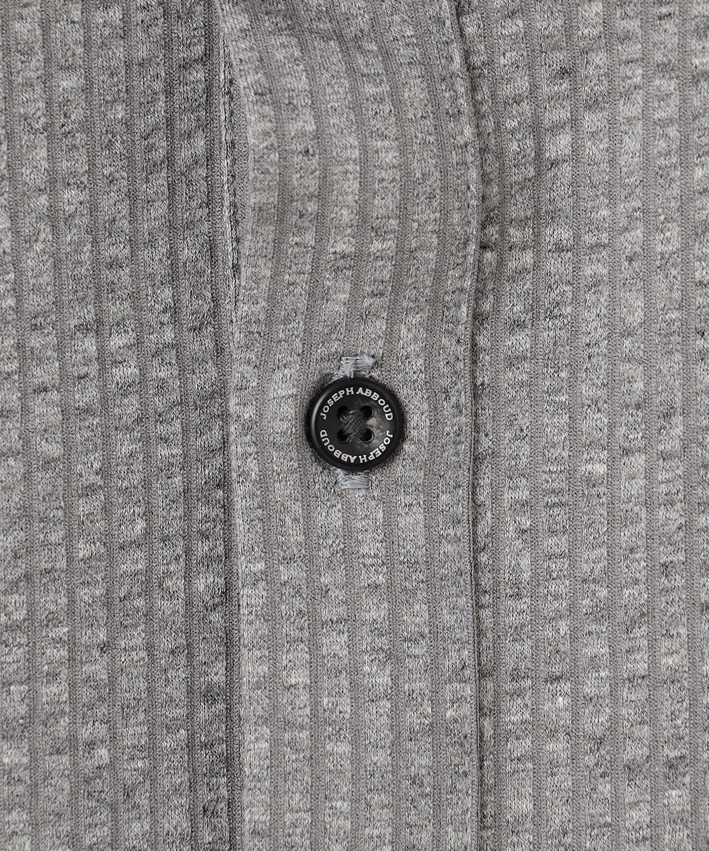 JOSEPH ABBOUD 【オーガニックコットン/サスティナブル】 JOE COTTON サッカーポロシャツ 