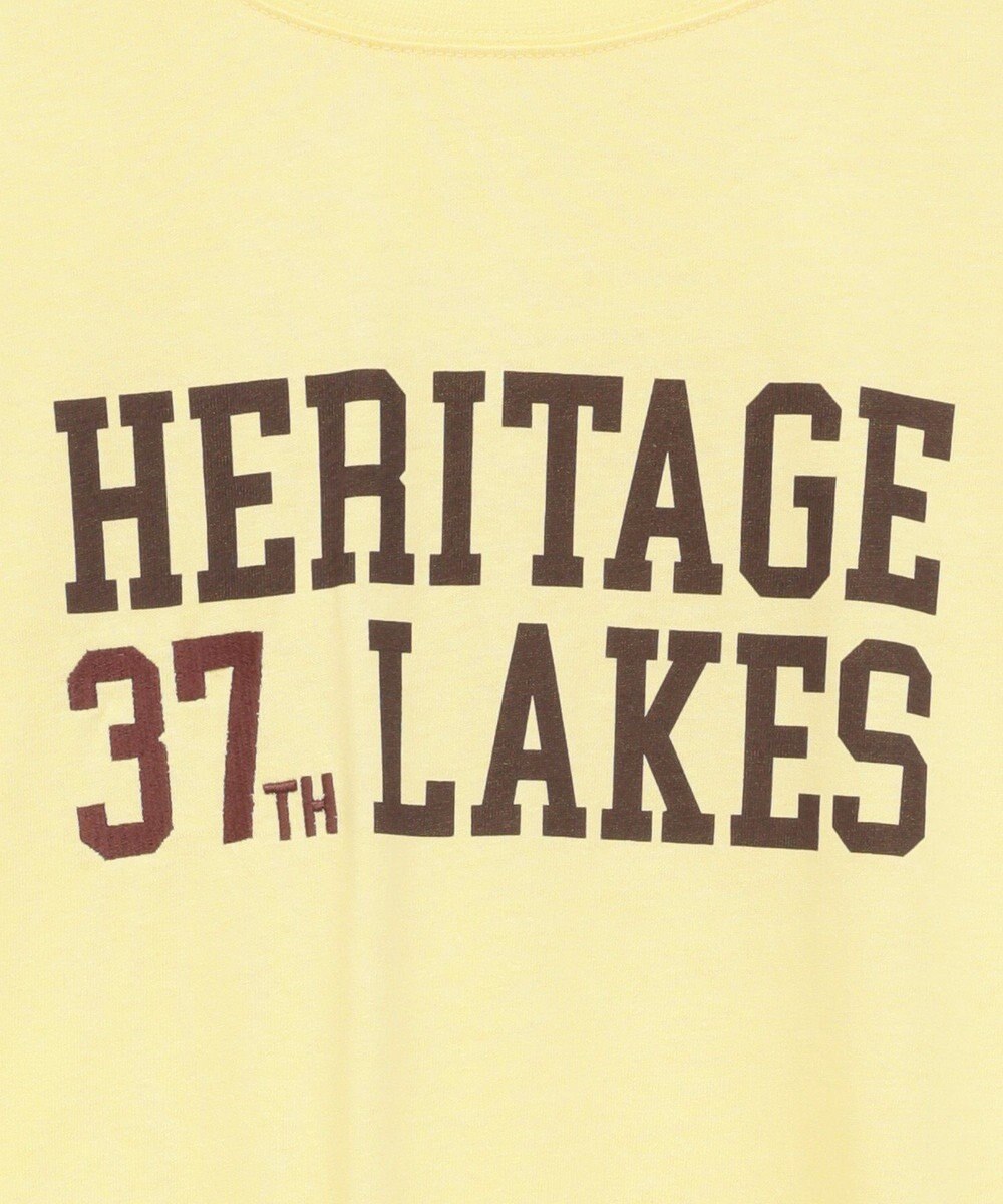 Green Parks カレッジロゴ刺繍５分袖チュニック 