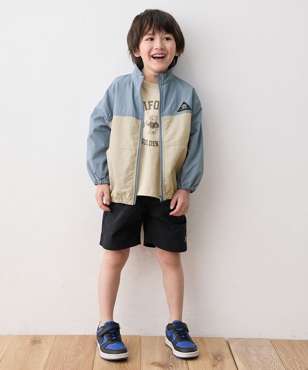 ANY KIDS ロゴプリント 長袖Tシャツ 