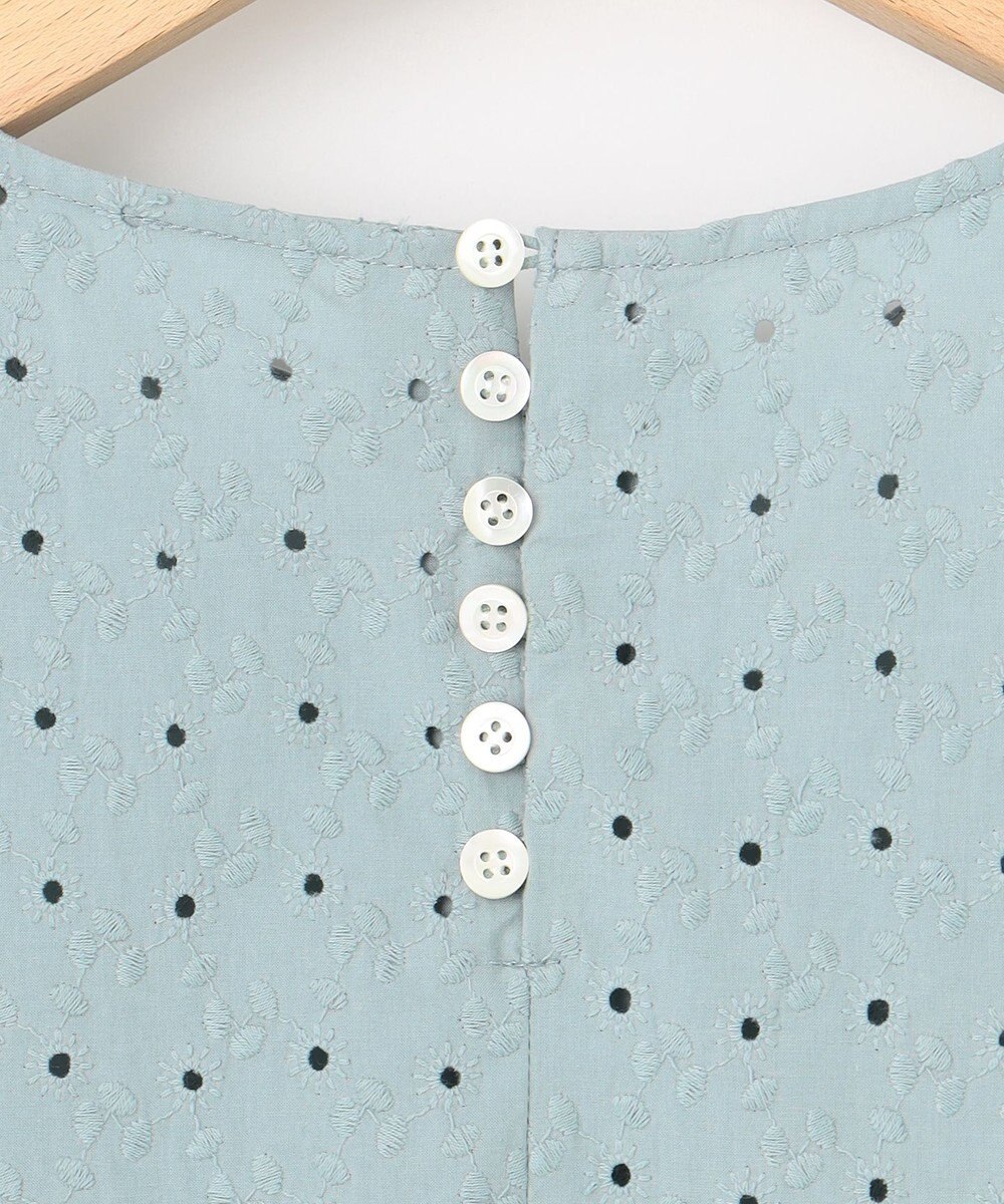 組曲 S エンブロイダリーレースフリル ブラウス 