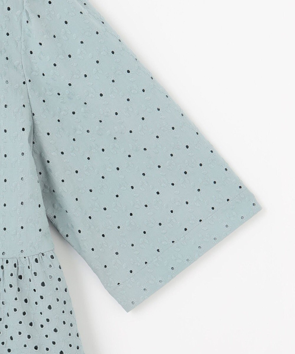 組曲 S エンブロイダリーレースフリル ブラウス 