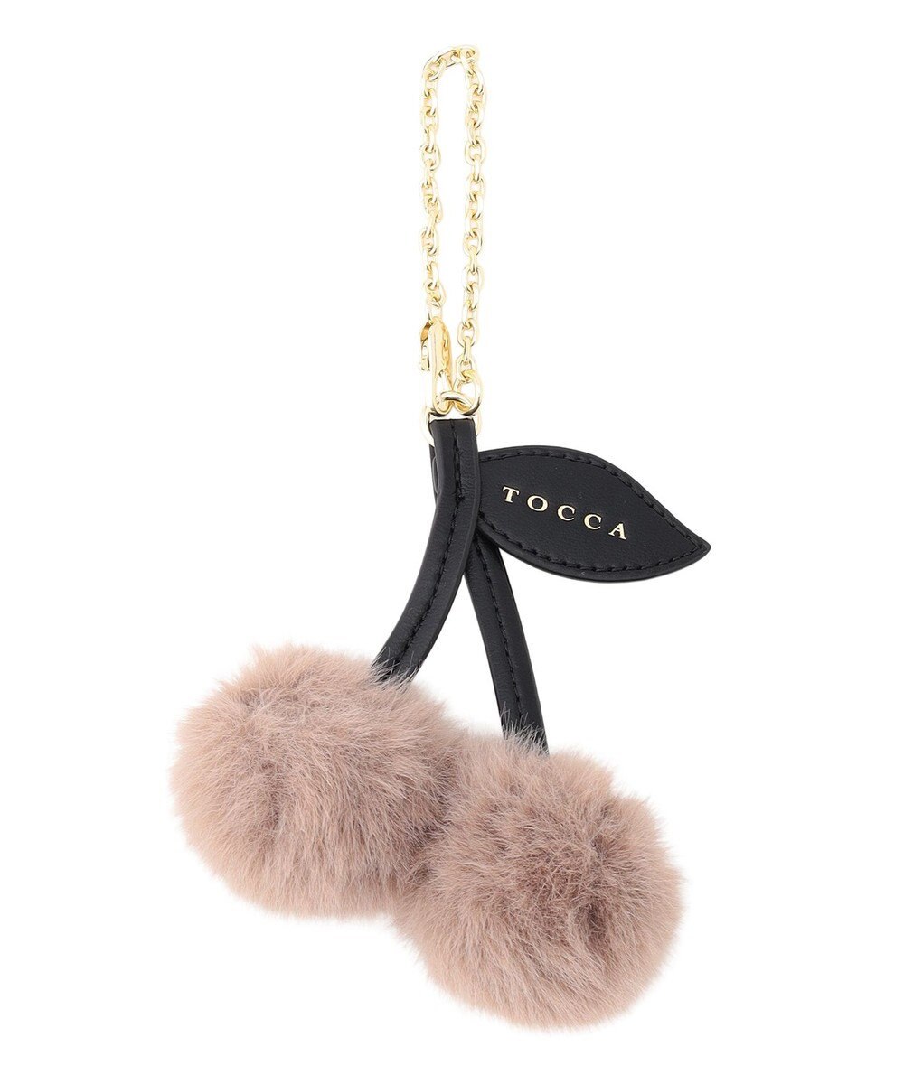 TOCCA SOGNO FUR CHARM TOTE トートバッグ【WEB＆一部店舗限定・A4サイズ対応】 