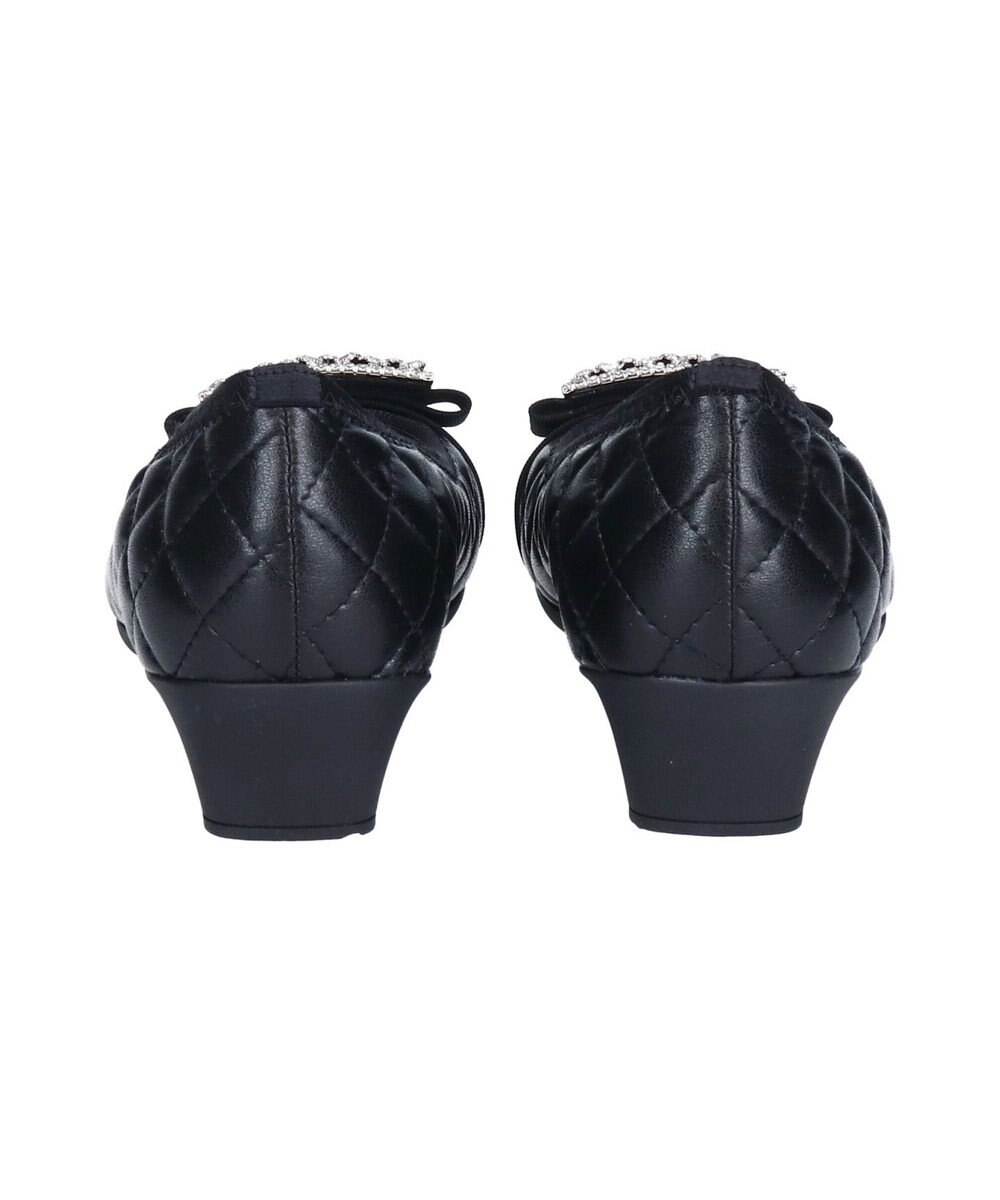 Bridget Birkin ＜3E＞【Bridget Birkin Walk】キルティングビジューリボンウォーキングパンプス 