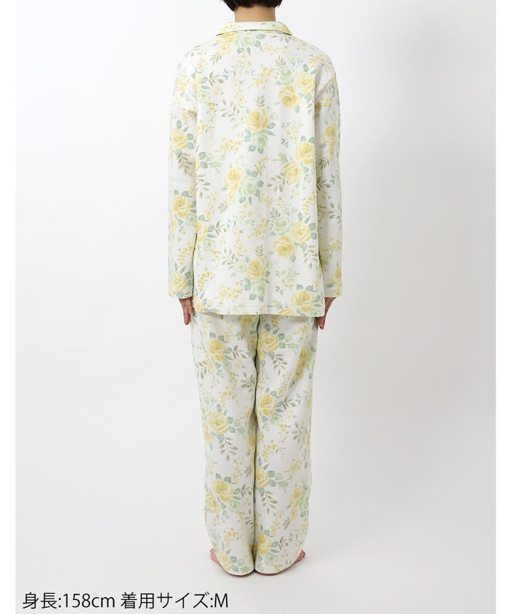 Wing パジャマ 長袖 長ズボン 綿混(本体) あったか レディース EP6016 ウイング／ワコール 