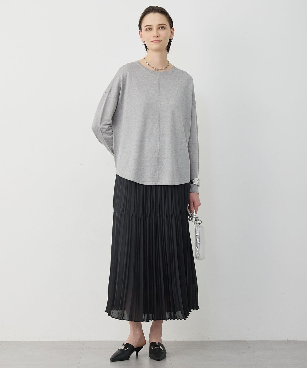 ICB 【先行予約】リネンレーヨンハイゲージ プルオーバーニット 