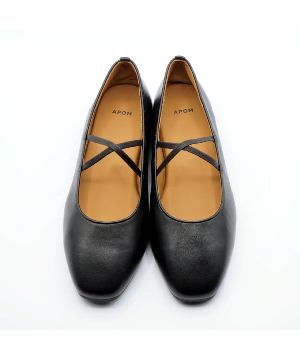 APOM クロスストラップバレリーナ15 