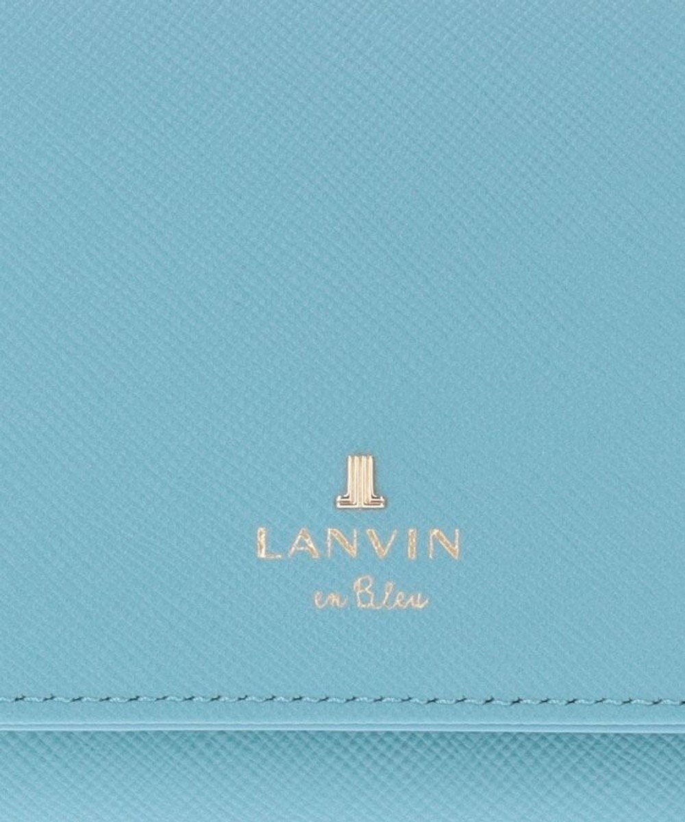 LANVIN en Bleu リュクサンブールカラー 外ボックス二つ折り財布 