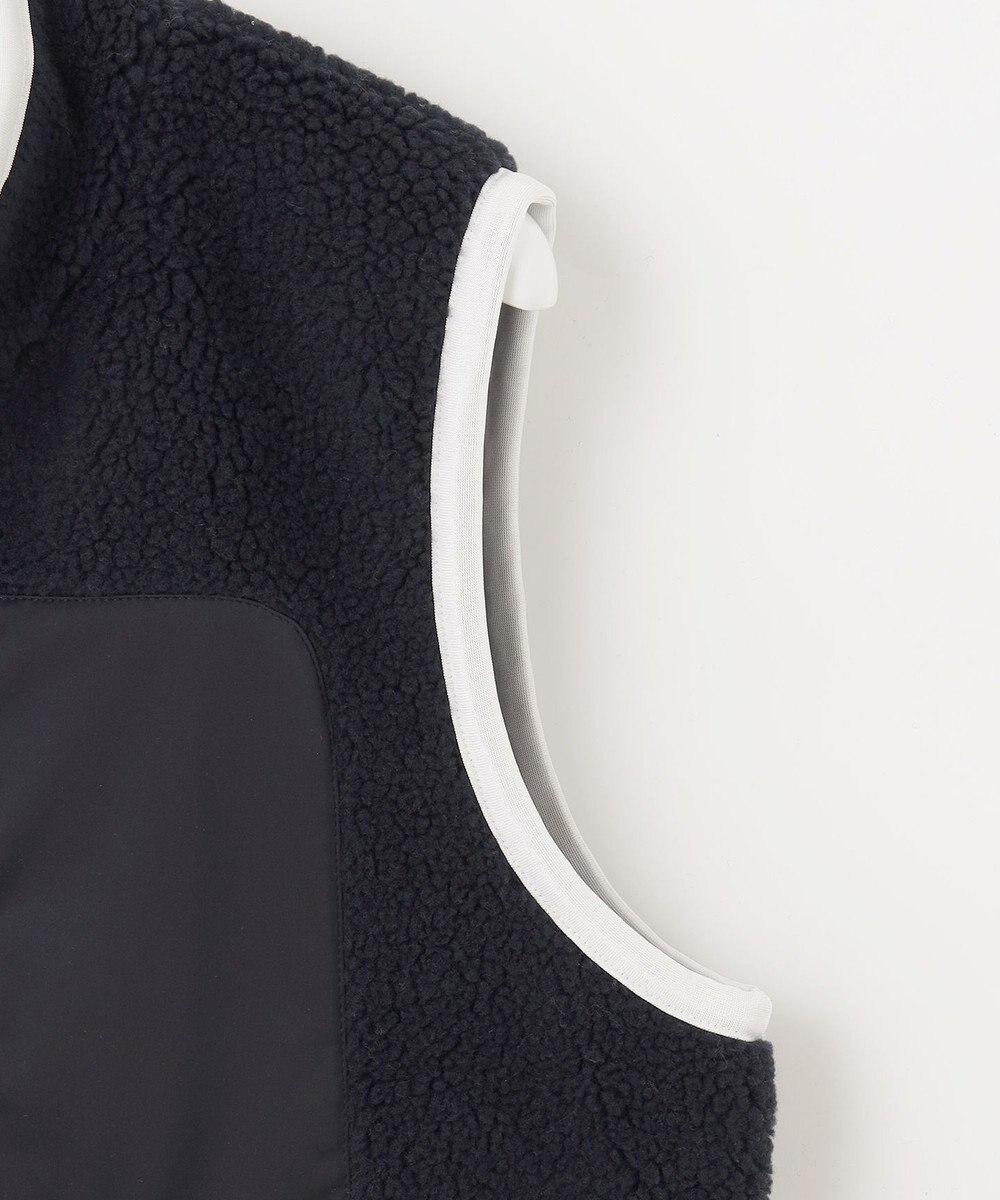 PW CIRCULUS 【MEN】【撥水/防風】ボア ジップアップ ベスト 