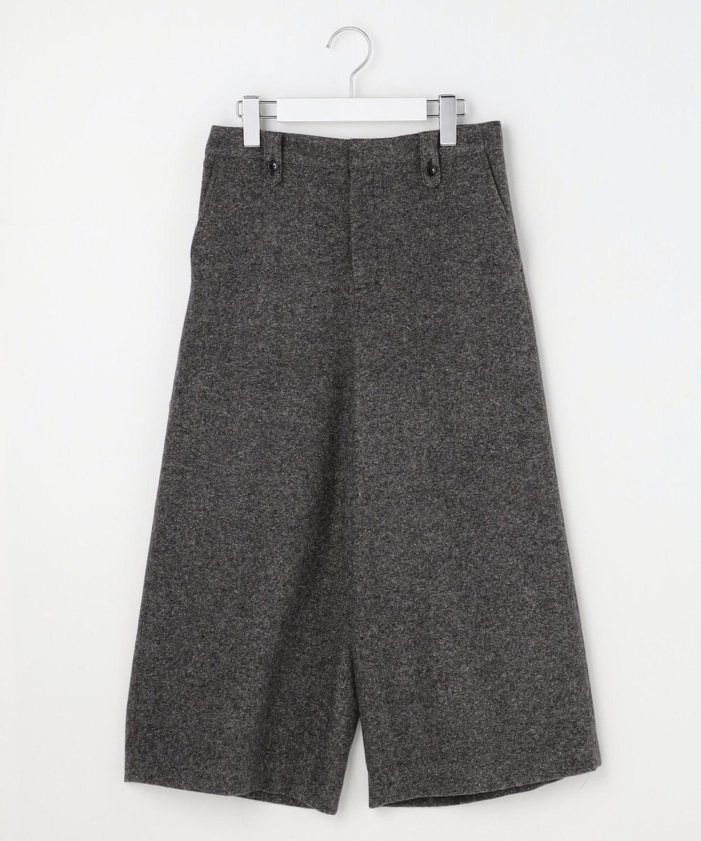 J.PRESS LADIES シルクネップツイード クロップド パンツ 