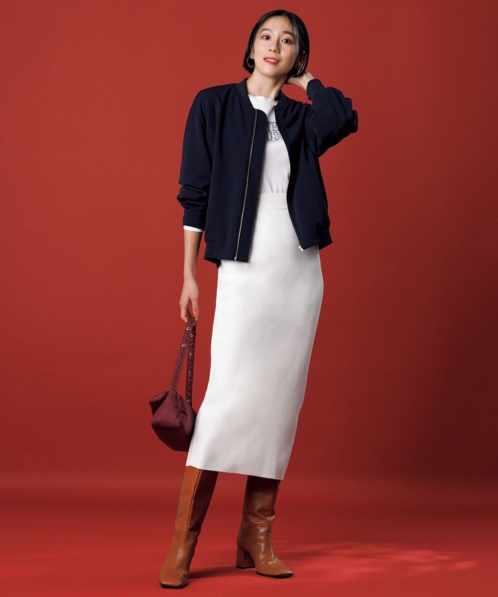 UNFILO ロゴ刺繍 Tシャツ 