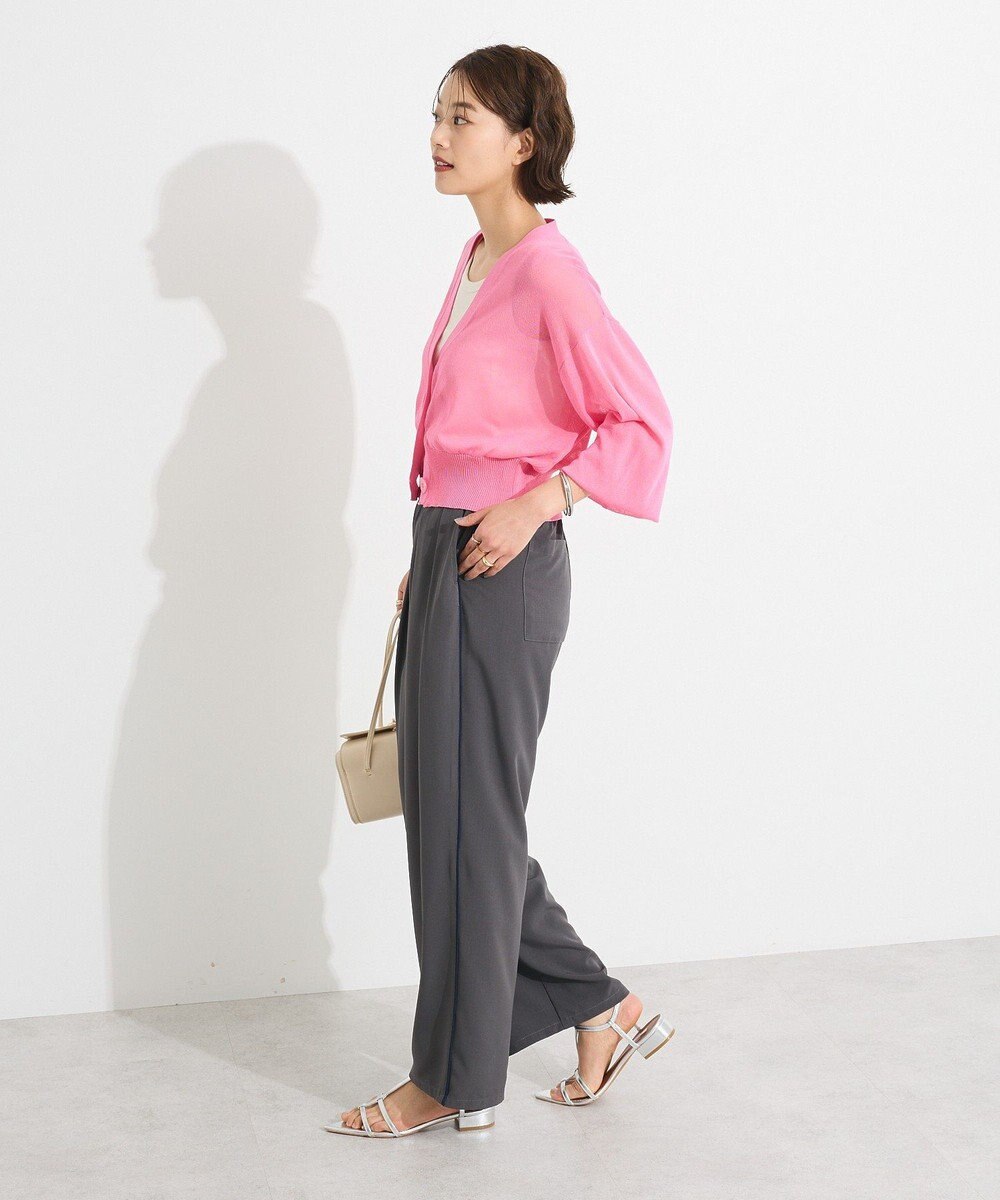 CRAFT STANDARD BOUTIQUE シアーニットカーディガン 