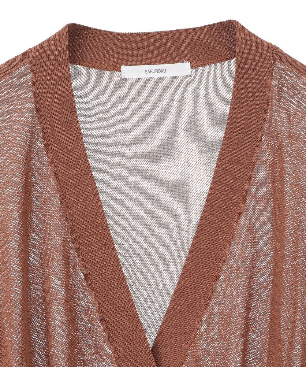 CRAFT STANDARD BOUTIQUE シアーニットカーディガン 