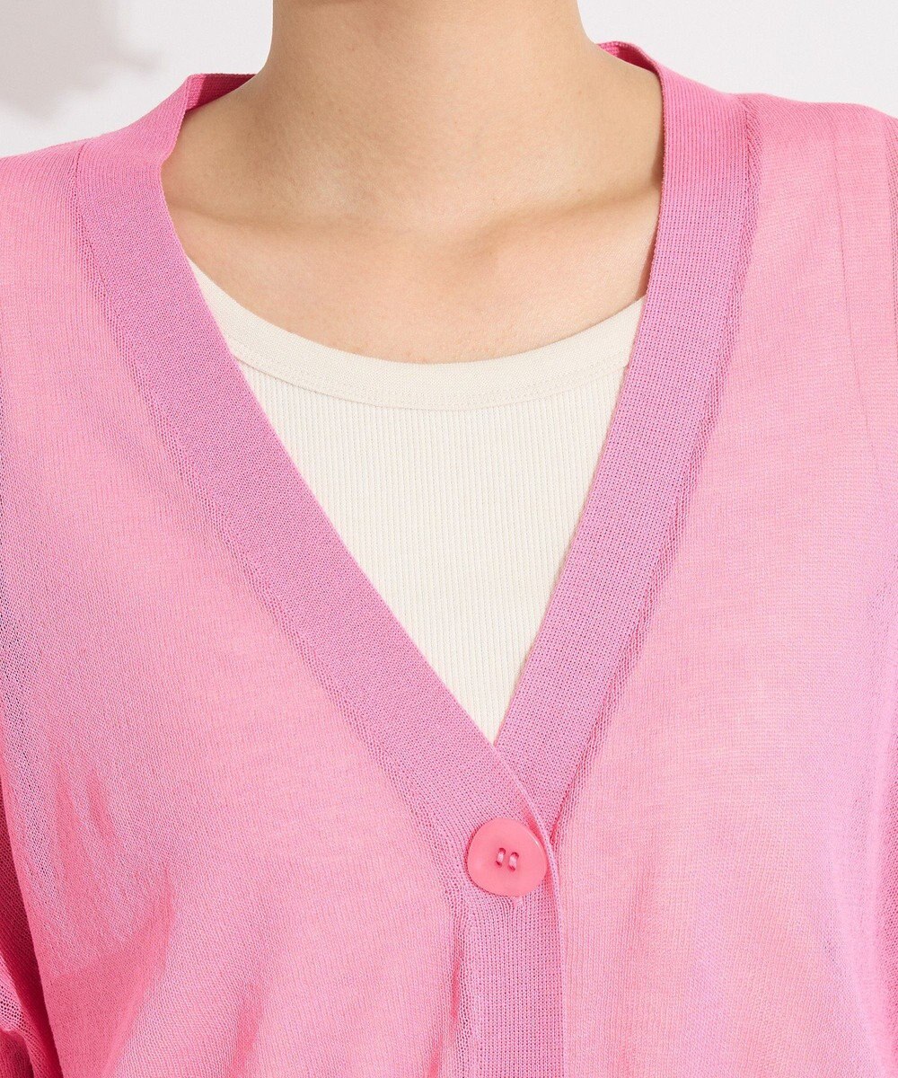 CRAFT STANDARD BOUTIQUE シアーニットカーディガン 