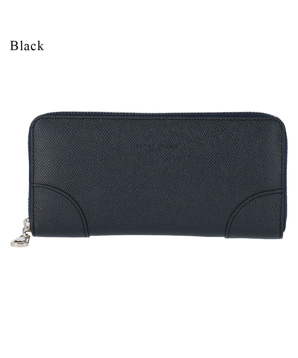 tsumori chisato CARRY ラックスtcネーム ラウンドファスナー長財布 