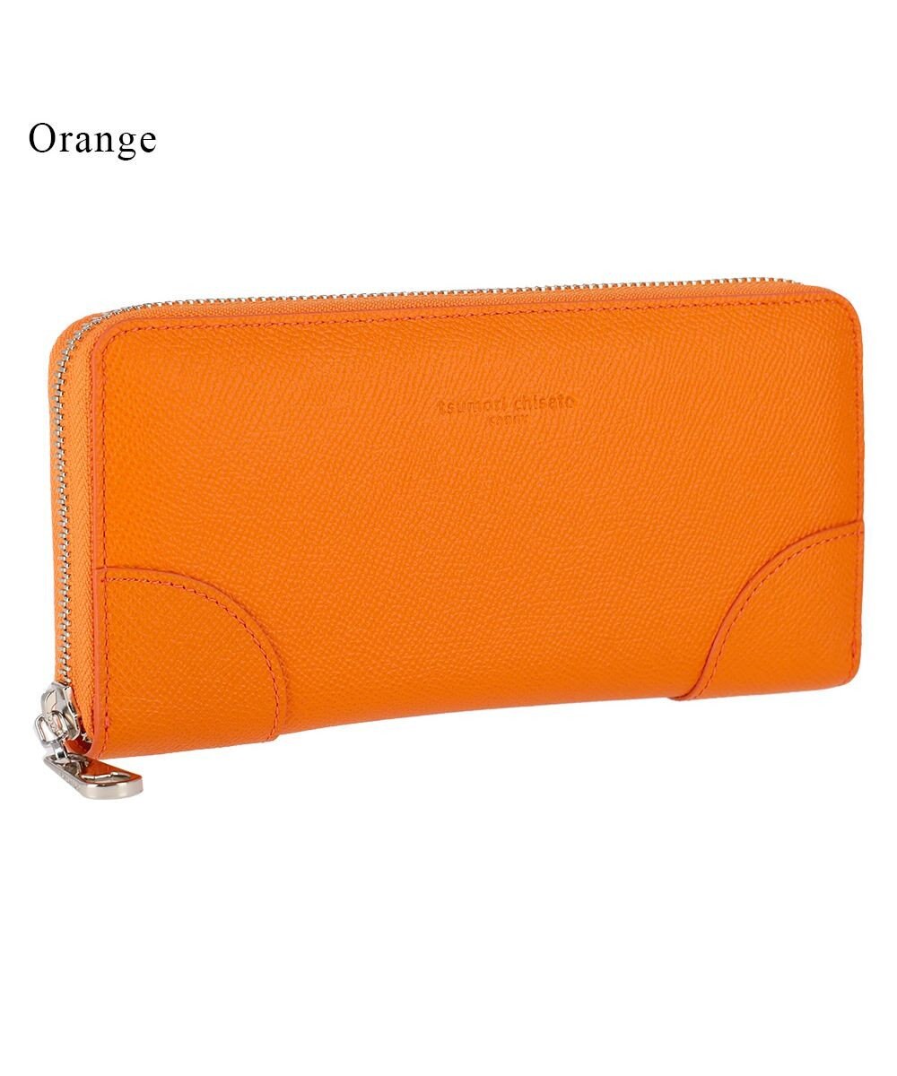 tsumori chisato CARRY ラックスtcネーム ラウンドファスナー長財布 