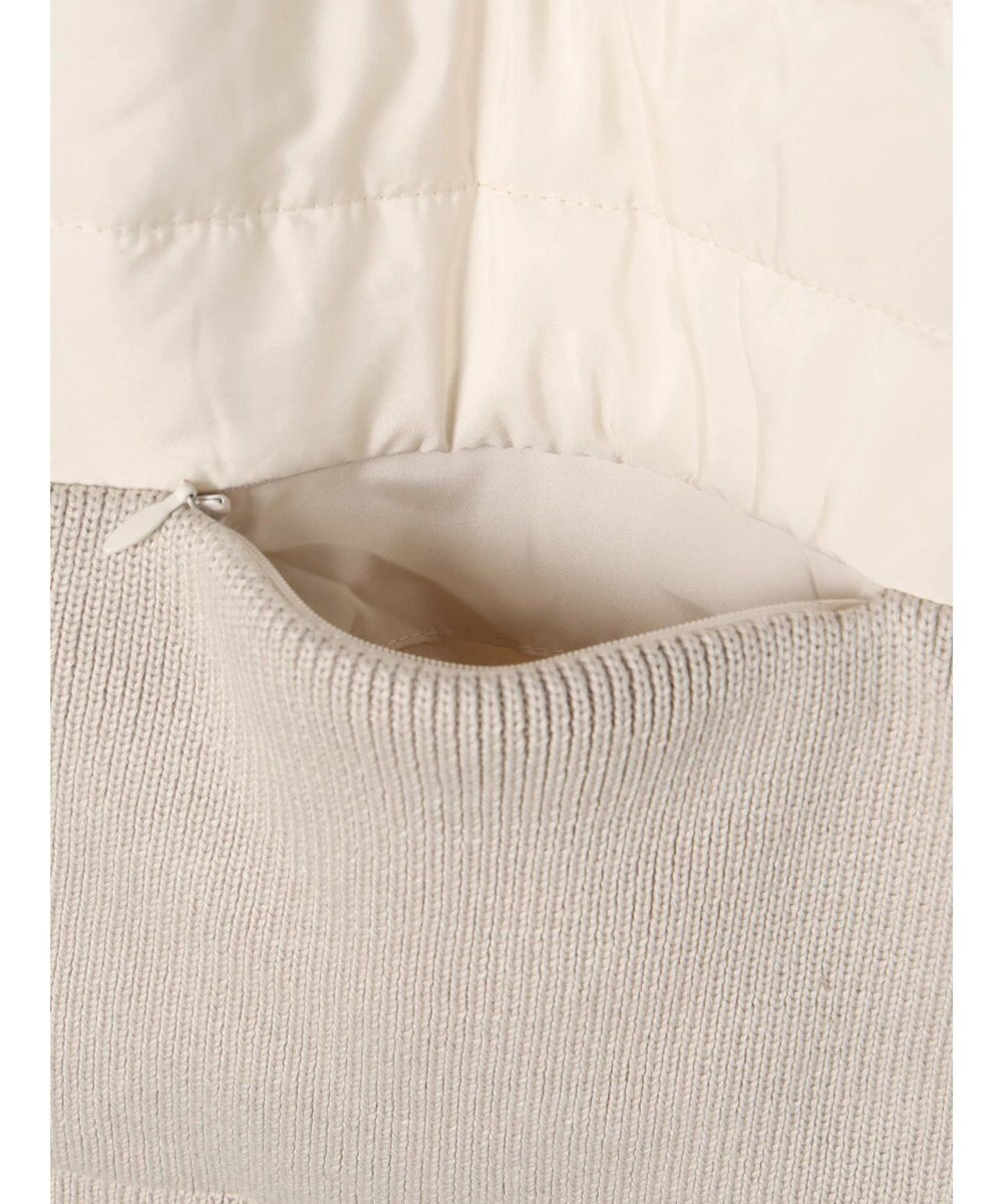 CRAFT STANDARD BOUTIQUE 中綿×ニット切替ジャケット 