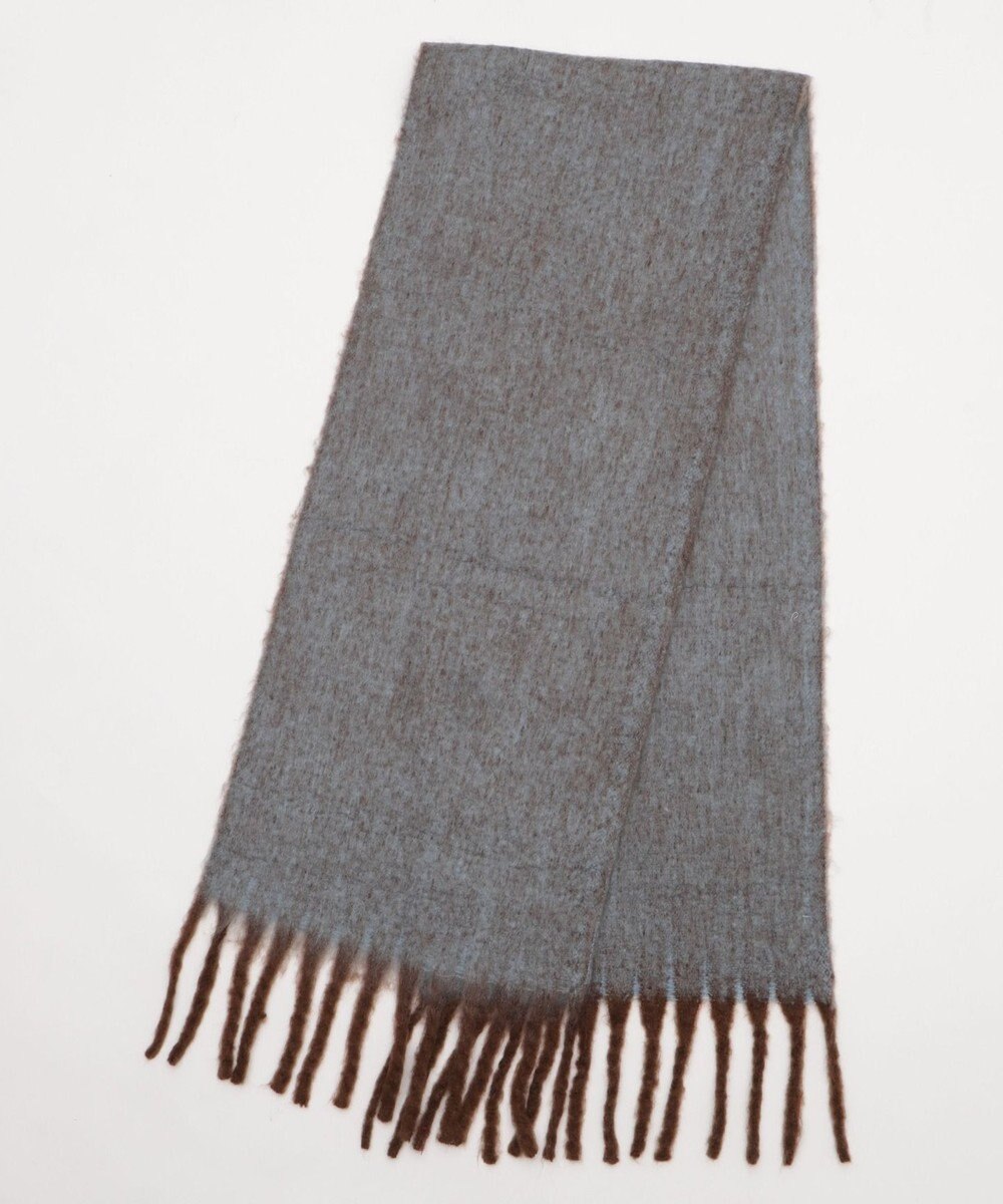 WEGO 【マフラー/ユニセックス着用】ワイドフリンジストール 