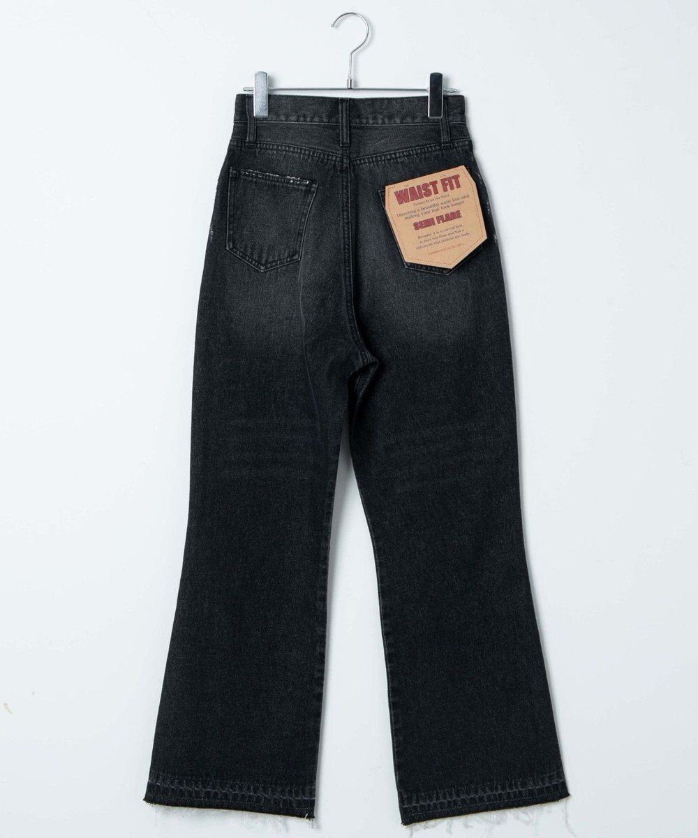 WEGO セミフレアデニムパンツ 