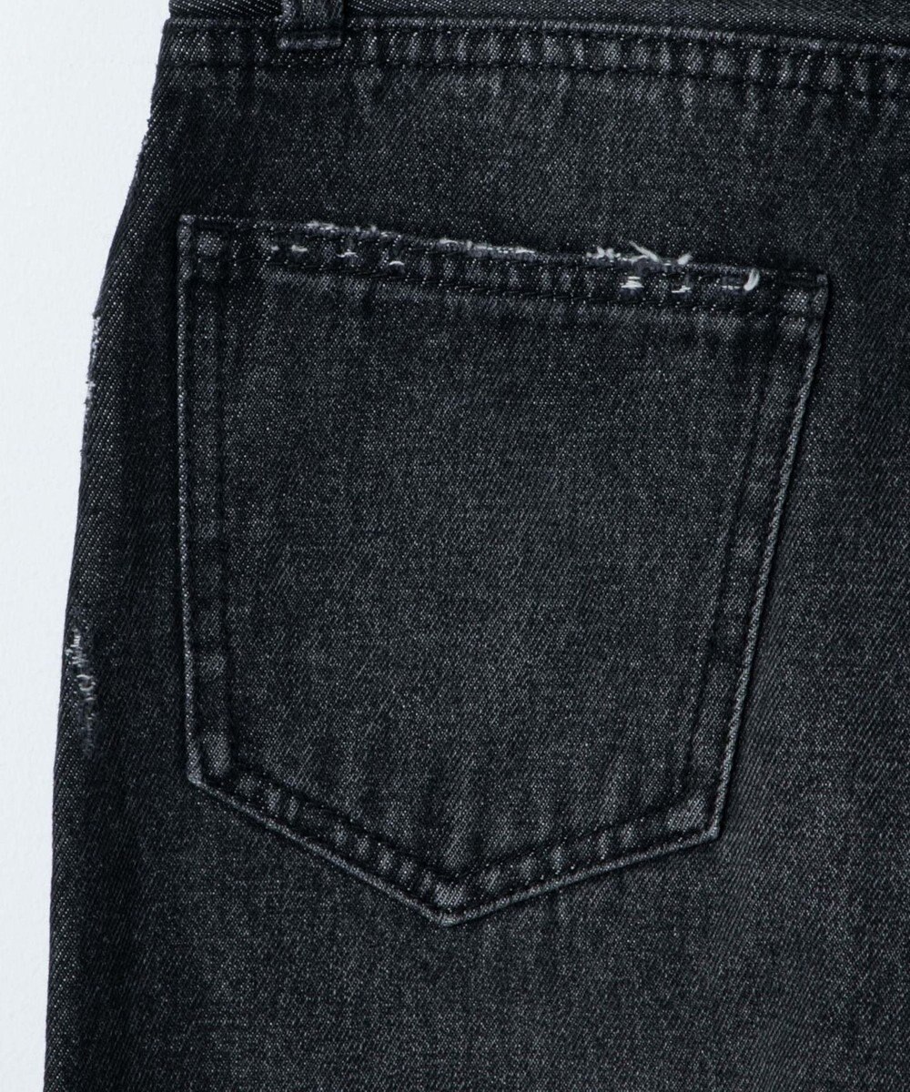 WEGO セミフレアデニムパンツ 