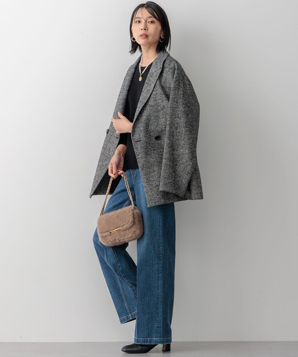 23区 【RED CARD TOKYO×23区】デニム ワイドパンツ 