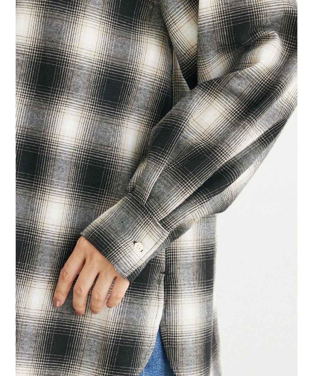 Green Parks ネルチェックシャツ 