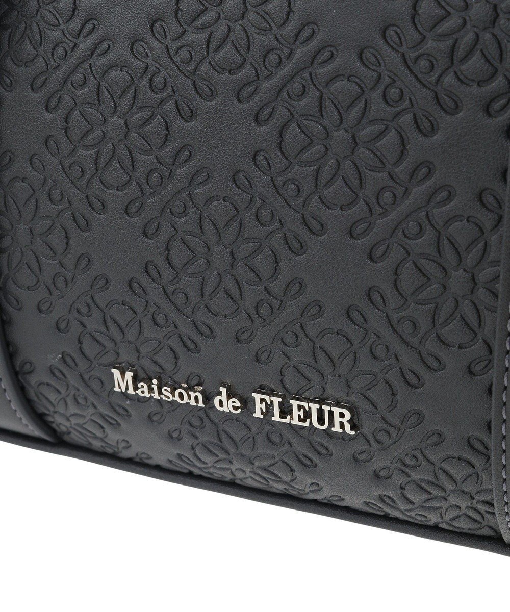 Maison de FLEUR ＦＬＥＵＲモノグラムボストンバッグ 