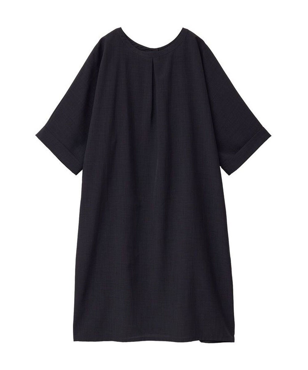 Green Parks 前後２ｗａｙ　ミディ丈タックワンピース 