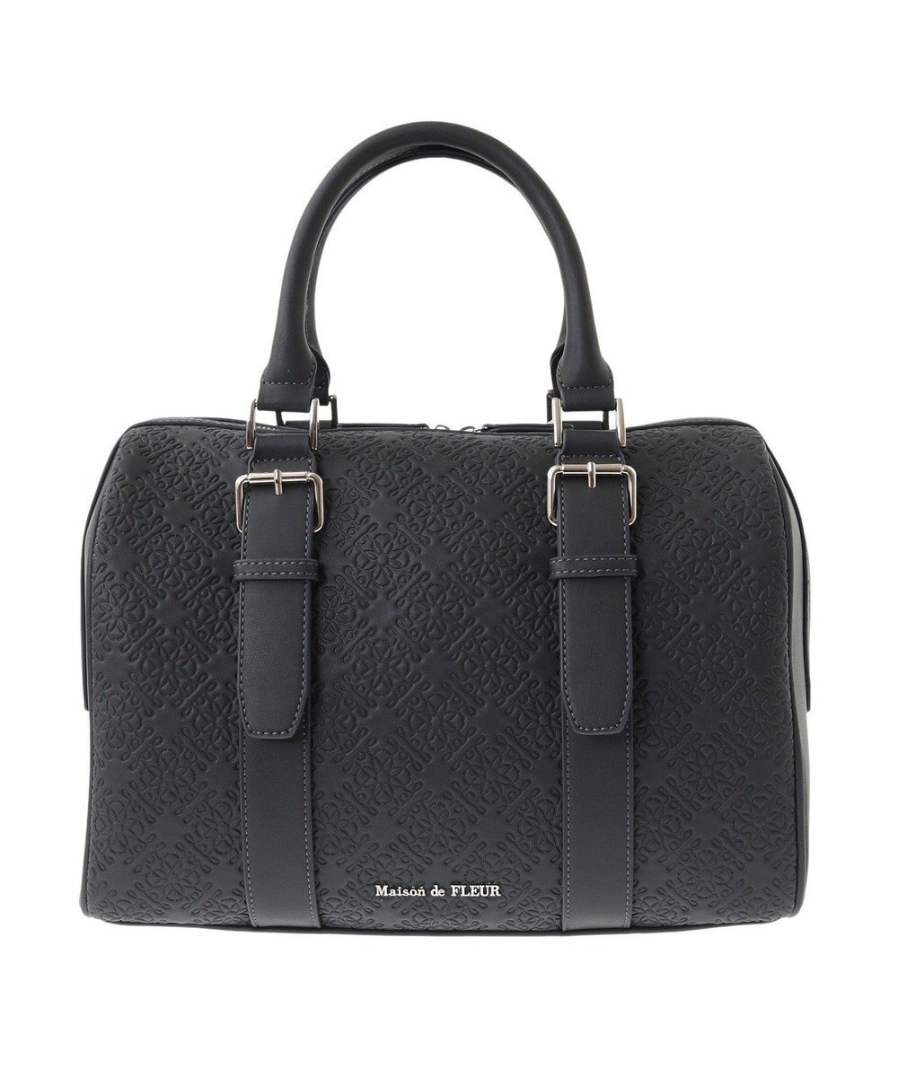 Maison de FLEUR ＦＬＥＵＲモノグラムボストンバッグ 