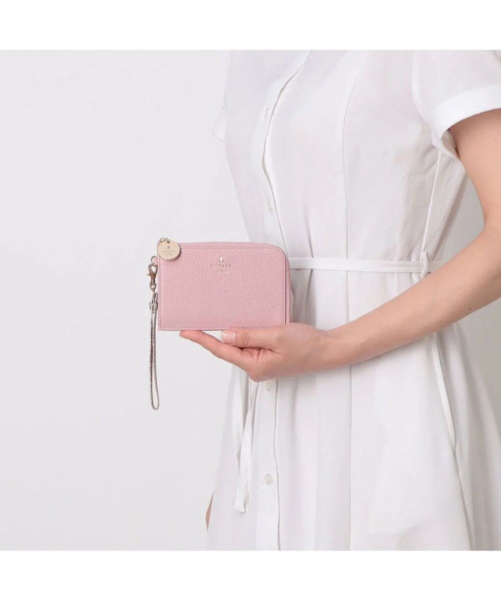 LANVIN en Bleu メラニー キーリング付きマルチケース 