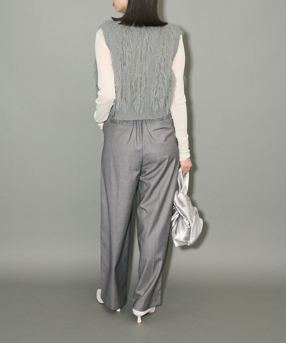 Green Parks フェザーニットベスト 