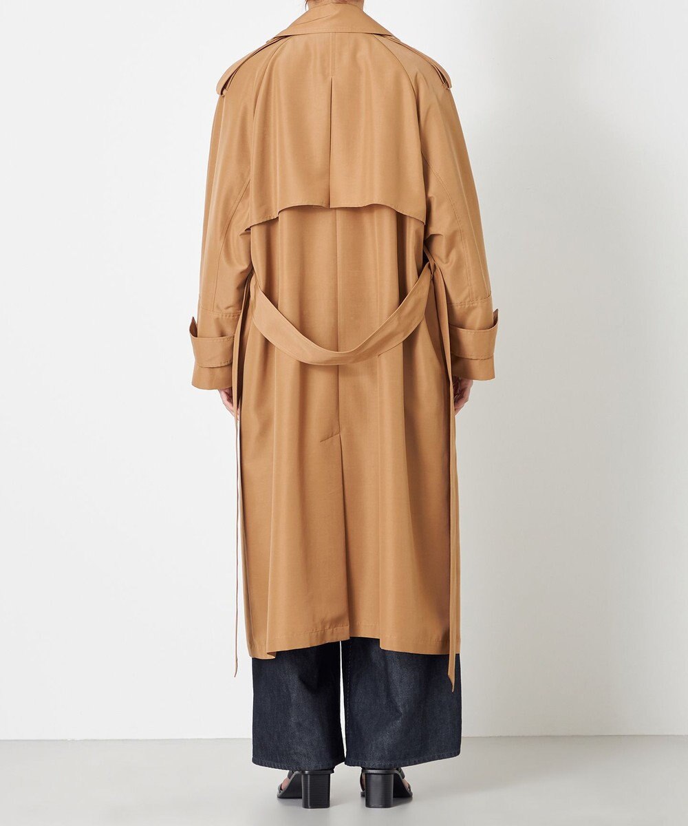 NAVE 【ReNAVE・セットアップ可/撥水加工/防シワ】ポリエステルタッサー コート 