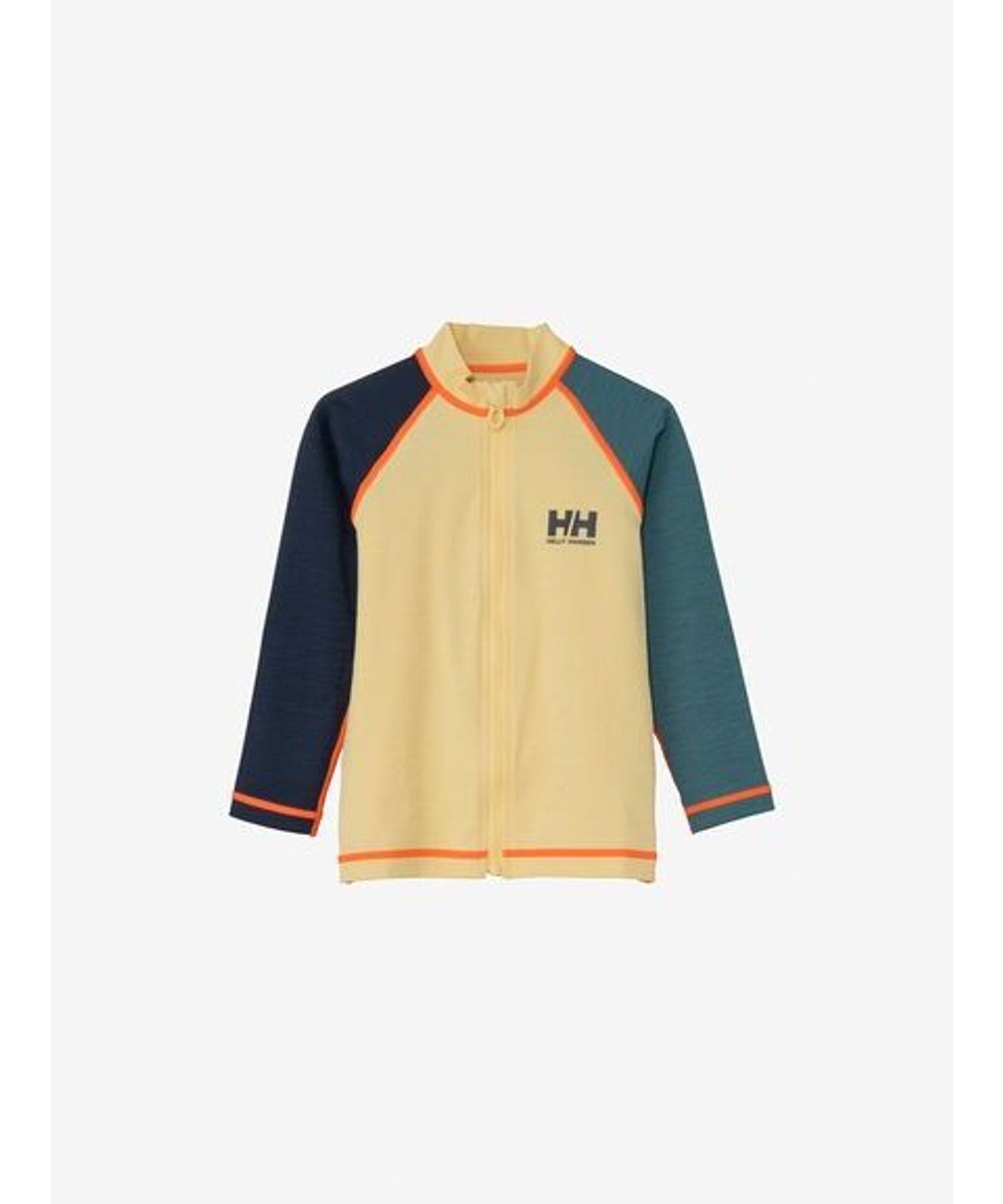 HELLY HANSEN 【キッズ】ロングスリーブ HHフルジップラッシュガード 