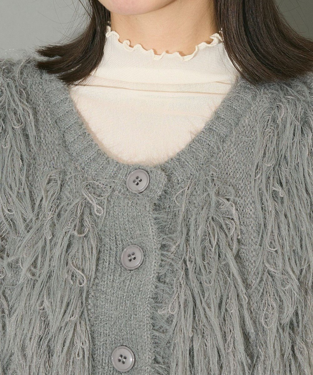 Green Parks フェザーニットベスト 