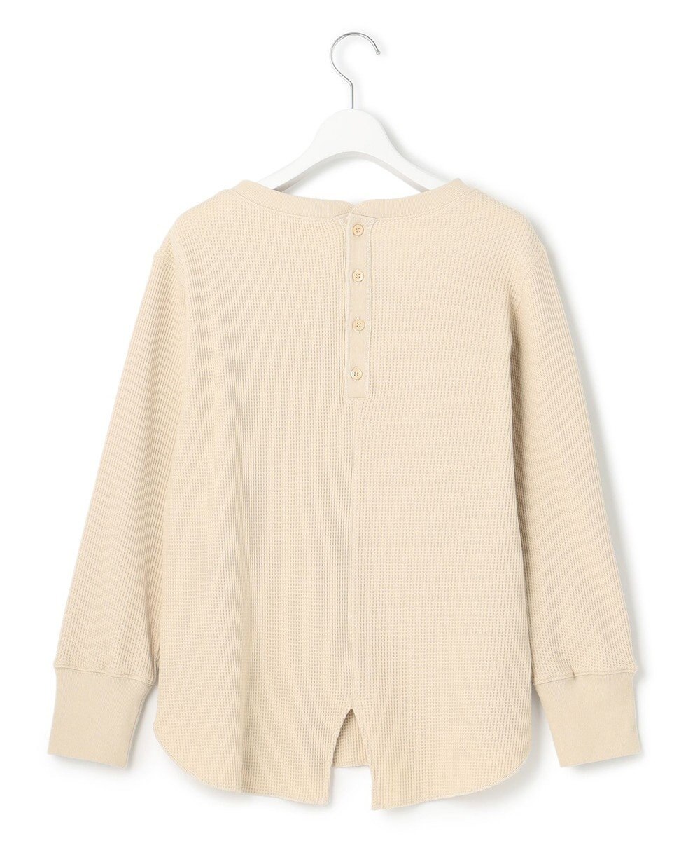 23区 【SLOW/洗える】ワッフルジャージー カットソー 