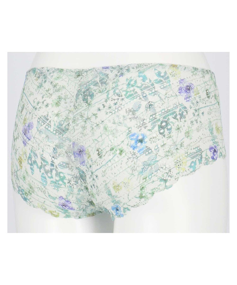 une nana cool MADE WITH LIBERTY FABRIC 総レース ショーツ 
