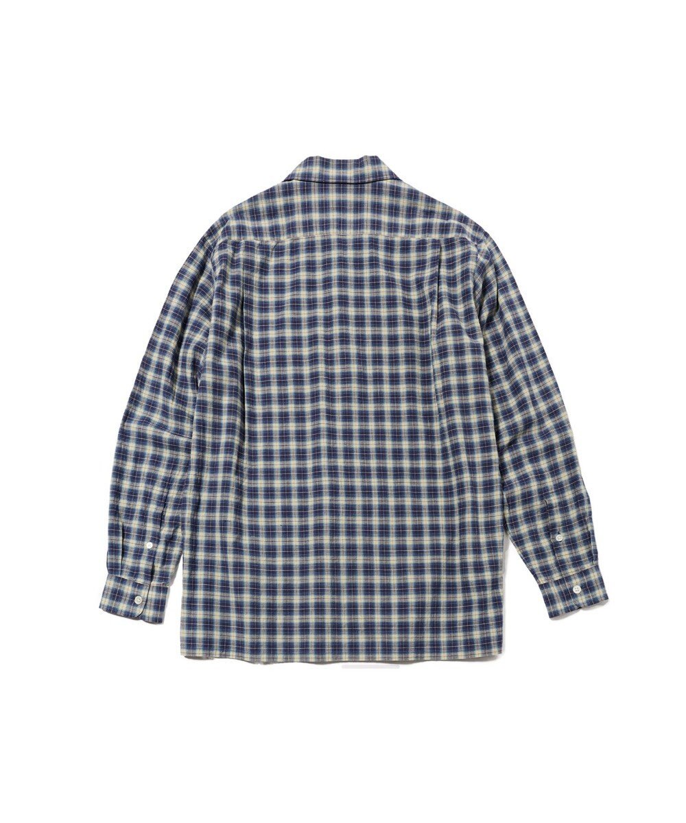 J.PRESS MEN 【J.PRESS ORIGINALS】【UNISEX】Indian Madras Open Shirts / Baggy-Fit 