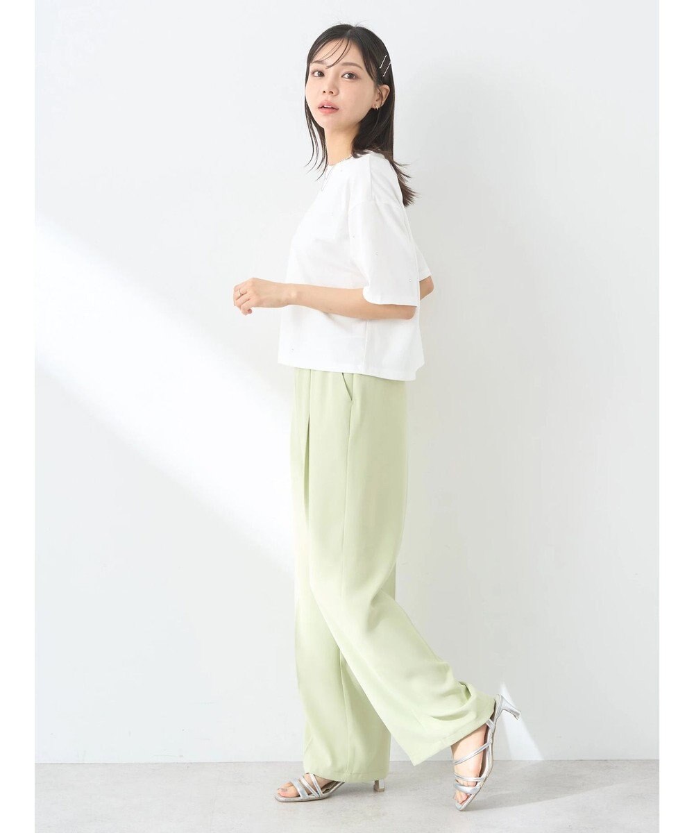 earth music&ecology キラキララインストーンプルオーバー 