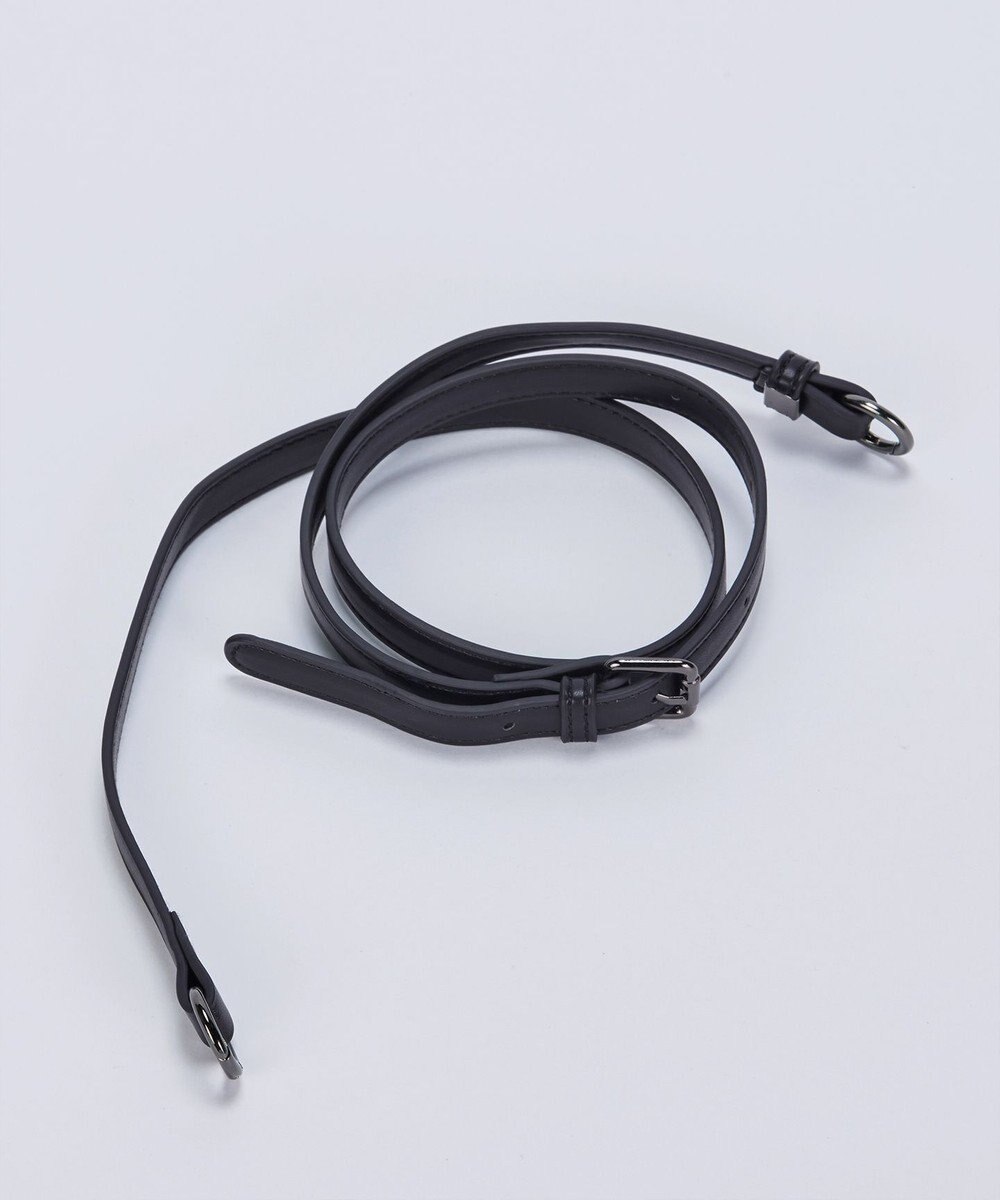 Tiaclasse 【2点セット】編み込み風ショルダーバッグ＋ショルダーポーチ付き 