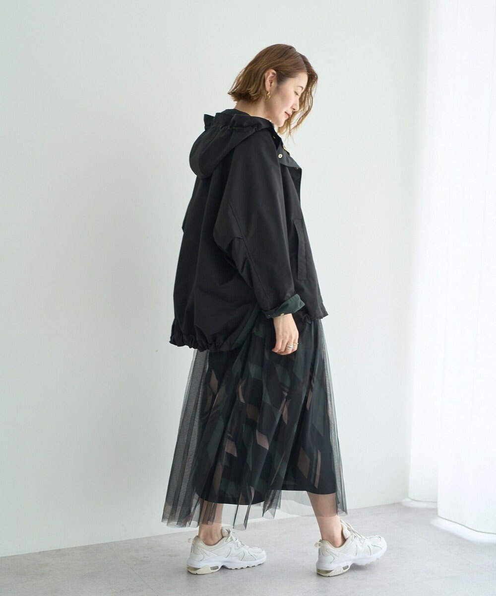 YECCA VECCA プリントチュールスカート 