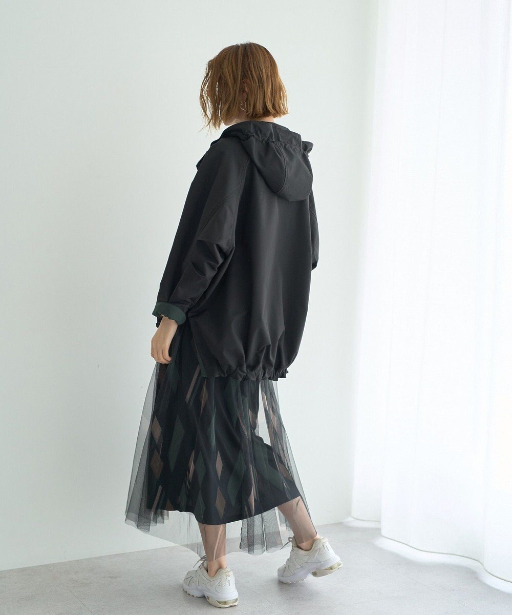 YECCA VECCA プリントチュールスカート 