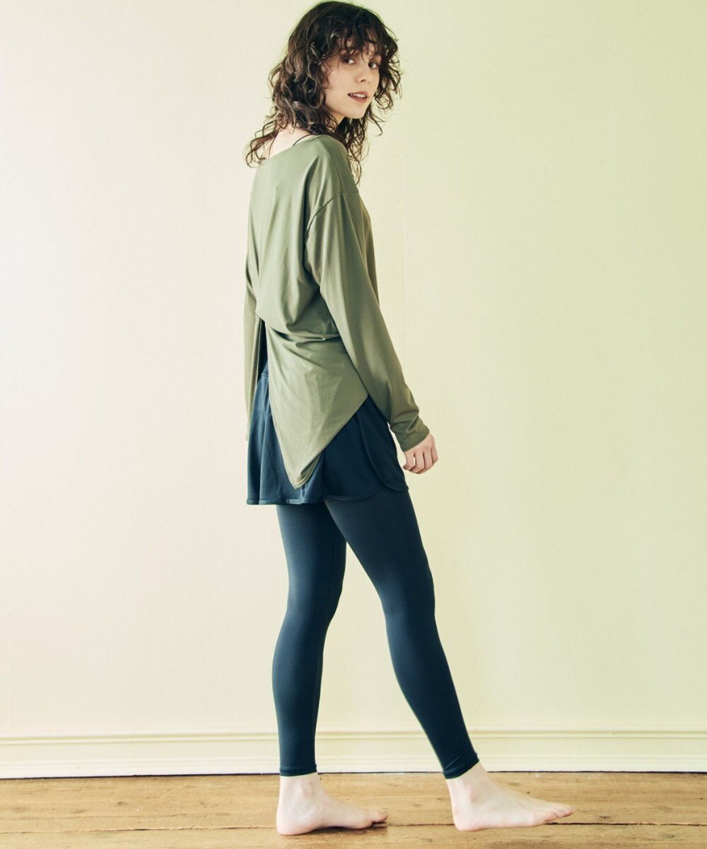 San-ai Resort（三愛水着楽園） 【WEB限定】水陸両用キュロット付レギンス2点【FILA（フィラ）】 