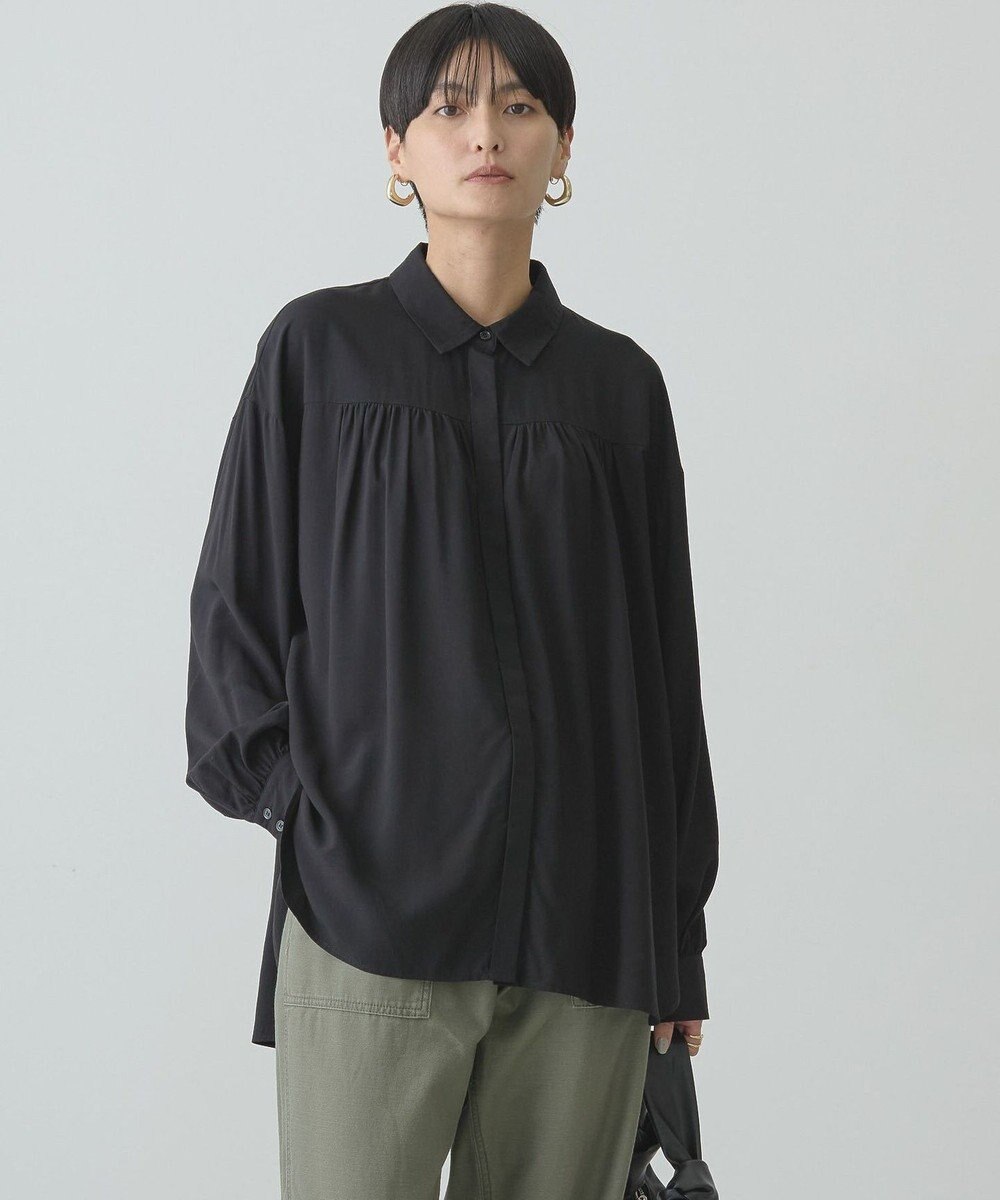 AMERICAN HOLIC バックＶギャザーブラウス 