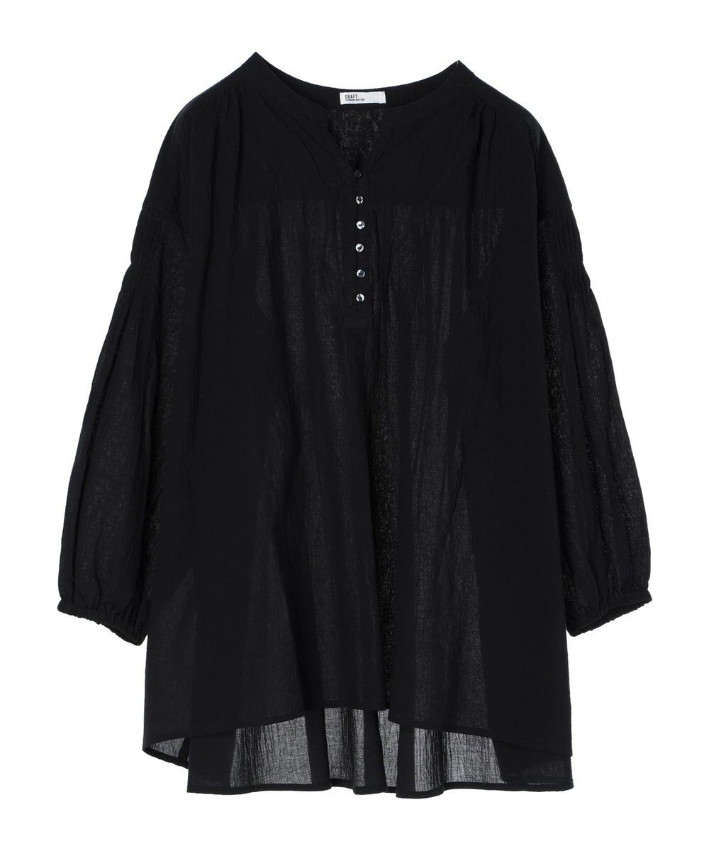 CRAFT STANDARD BOUTIQUE ジョーゼットスキッパーシャツ 